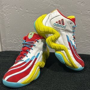 🔥🏀 Vintage ADIDAS REAL DEAL Rare Kobe Basketball Shoes - Men Sz 8 - EUC